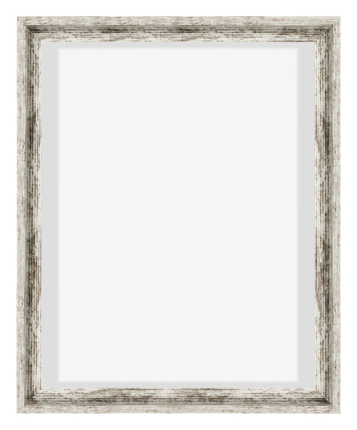 Lyon MDF Marco Flotante 4 5 Blanco Vintage Delantera | Yourdecoration.es