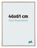Annecy Plastico Marco de Fotos 46x61cm Champan Delantera Tamano | Yourdecoration.es