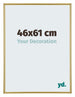 Annecy Plástico Marco de Fotos 46x61cm Dorado Delantera Tamano | Yourdecoration.es