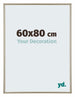 Annecy Plastico Marco de Fotos 60x80cm Champan Delantera Tamano | Yourdecoration.es