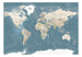 Artgeist Vintage World Map Fotomural Tejido No Tejido | Yourdecoration.es
