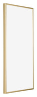 Austin Aluminio Marco De Fotos 30x60cm Dorado Muy Brillante Delantera Oblicuo | Yourdecoration.es