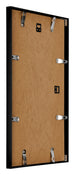 Austin Aluminio Marco de Fotos 33x48cm Negro Brillante Trasera Oblicuo | Yourdecoration.es
