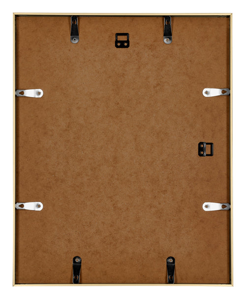 Austin Aluminio Marco de Fotos 36x49cm Dorado Brillante Trasera | Yourdecoration.es