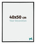 Austin Aluminio Marco de Fotos 40x50cm Negro muy brillante Parte delantera Tamano | Yourdecoration.es