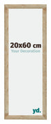 Catania MDF Marco de Fotos 20x60cm Dorado Tamano | Yourdecoration.es