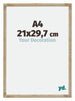 Catania MDF Marco de Fotos 21x29 7cm Dorado Tamano | Yourdecoration.es