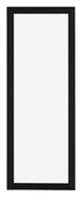 Catania MDF Marco de Fotos 25x75cm Negro Delantera | Yourdecoration.es
