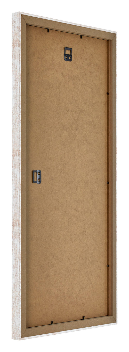 Catania MDF Marco de Fotos 30x60cm Blanco lavado Parte trasera Oblicuo | Yourdecoration.es