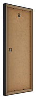 Catania MDF Marco de Fotos 45x80cm Negro Parte trasera Oblicuo | Yourdecoration.es