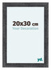 Como MDF Marco De Fotos 20x30cm Gris Barrido Parte Delantera Tamano | Yourdecoration.es