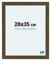 Como MDF Marco De Fotos 28x35cm Dorado Antiguo Parte Delantera Tamano | Yourdecoration.es