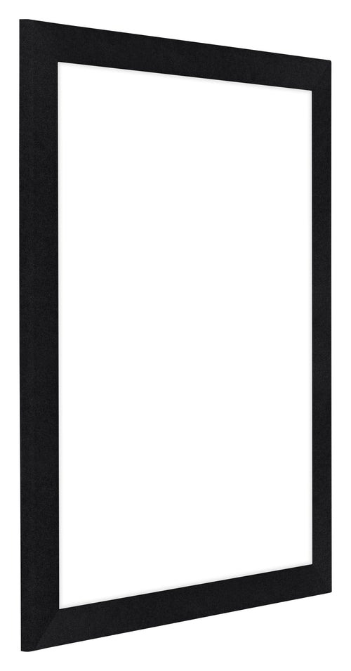 Como MDF Marco De Fotos 28x35cm Negro Mate Parte Delantera Oblicuo | Yourdecoration.es