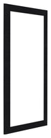 Como MDF Marco De Fotos 30x60cm Negro Mate Parte Delantera Oblicuo | Yourdecoration.es