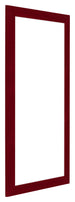 Como MDF Marco De Fotos 30x60cm Vino Tinto Barrido Parte Delantera Oblicuo | Yourdecoration.es