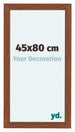 Como MDF Marco De Fotos 45x80cm Nogal Parte Delantera Tamano | Yourdecoration.es