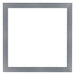 Como MDF Marco De Fotos 50x50cm Aluminio Cepillado Parte Delantera | Yourdecoration.es