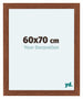 Como MDF Marco De Fotos 60x70cm Nogal Parte Delantera Tamano | Yourdecoration.es