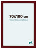 Como MDF Marco De Fotos 70x100cm Vino Tinto Barrido Parte Delantera Tamano | Yourdecoration.es