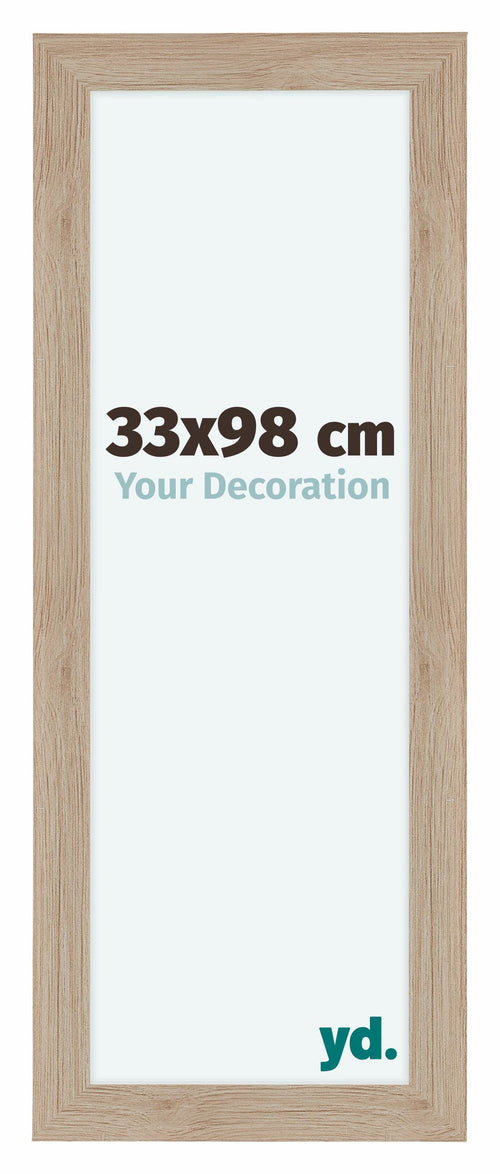 Como MDF Marco de Fotos 33x98cm Robel Claro Delantera Tamano | Yourdecoration.es