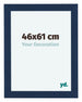 Como MDF Marco de Fotos 46x61cm Azul Oscuro Barrido Delantera Tamano | Yourdecoration.es