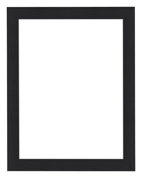 Como MDF Marco de Fotos 46x61cm Negro Grano de Madera Delantera | Yourdecoration.es