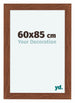 Como MDF Marco de Fotos 60x85cm Nogal Delantera Tamano | Yourdecoration.es