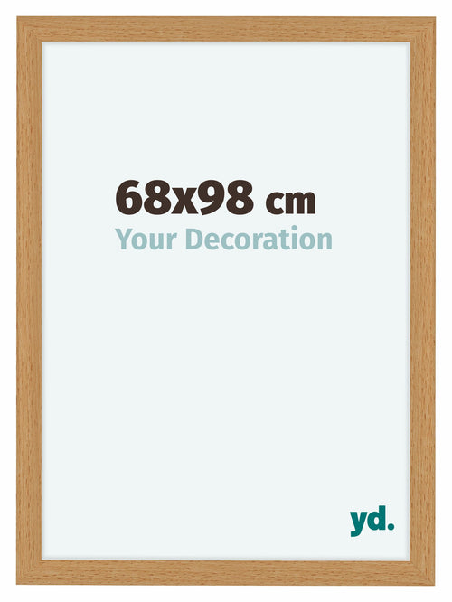 Como MDF Marco de Fotos 68x98cm Haya Delantera Tamano | Yourdecoration.es