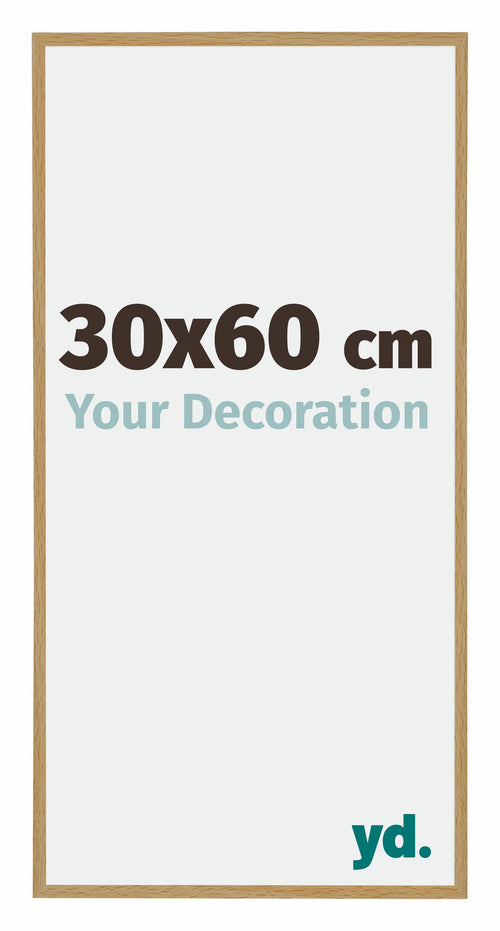 Evry Plástico Marco de Fotos 30x60cm Haya Luz Delantera Tamano | Yourdecoration.es