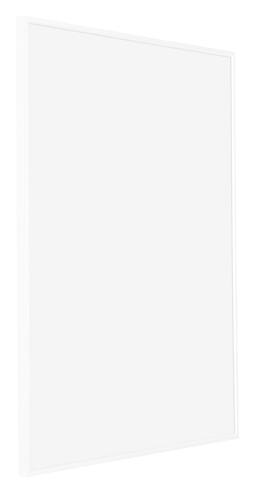 Evry Plastico Marco de Fotos 35x45cm Blanco muy brillante Parte delantera Oblicuo | Yourdecoration.es