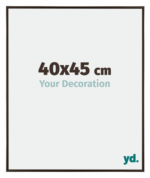 Evry Plastico Marco de Fotos 40x45cm Antracita Parte delantera Tamano | Yourdecoration.es
