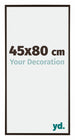 Evry Plastico Marco de Fotos 45x80cm Antracita Parte delantera Tamano | Yourdecoration.es