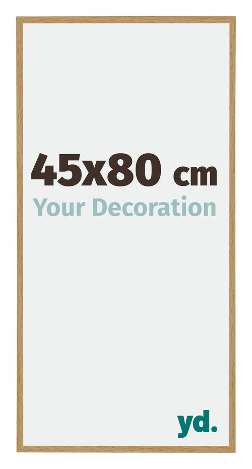 Evry Plástico Marco de Fotos 45x80cm Haya Luz Delantera Tamano | Yourdecoration.es
