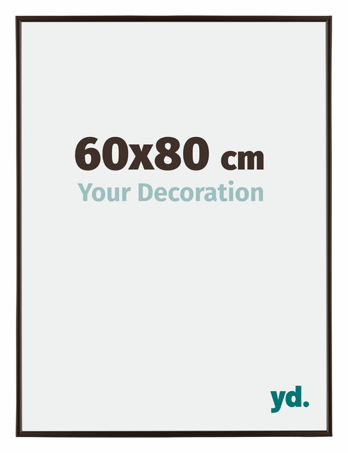 Evry Plastico Marco de Fotos 60x80cm Antracita Parte delantera Tamano | Yourdecoration.es