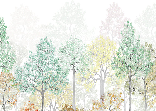 Fotomural Bright Rainbow 350x250cm FLX7 027 | Yourdecoration.es