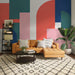 Fotomural Geometric Colours 350x250cm FLX7 032 Interior | Yourdecoration.es