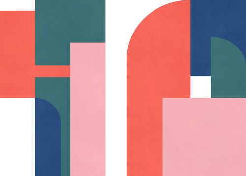 Fotomural Geometric Colours 350x250cm FLX7 032 | Yourdecoration.es