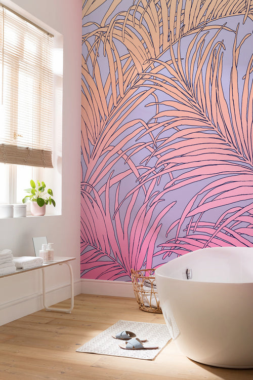 Fotomural Palm Foglie 200x250cm Komar FLX4 057 Interior | Yourdecoration.es