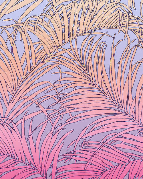 Fotomural Palm Foglie 200x250cm Komar FLX4 057 | Yourdecoration.es