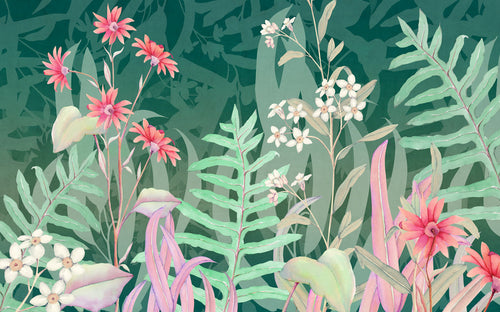 Fotomural The Flower Duet 400x250cm FLX8 003 | Yourdecoration.es
