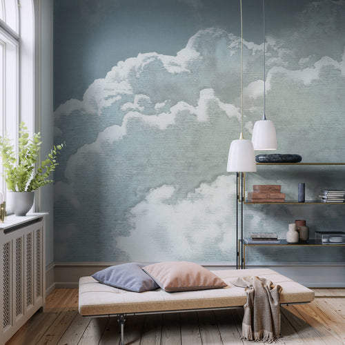 Fotomural Vintage Clouds 250x250cm Komar FLX5 050 Interior | Yourdecoration.es