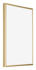 Kent Aluminio Marco de Fotos 46x61cm Dorado Delantera Oblicuo | Yourdecoration.es