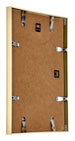 Kent Aluminio Marco de Fotos 46x61cm Dorado Trasera Oblicuo | Yourdecoration.es