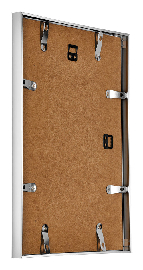 Kent Aluminio Marco de Fotos 46x61cm Plateado Brillante Trasera Oblicuo | Yourdecoration.es
