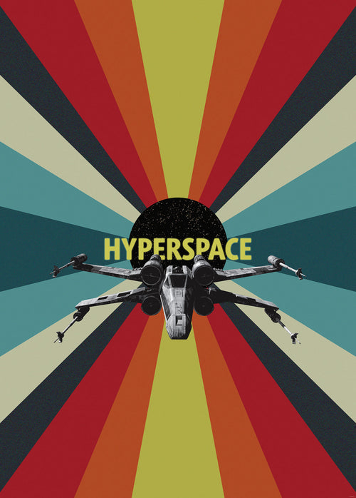 Komar Fotomural Tejido No Tejido Iadx4 029 Star Wars Hyperspace | Yourdecoration.es