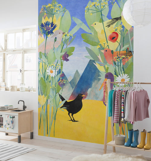 Komar Fotomural Tejido No Tejido Iax4 0001 Twittering Interieur | Yourdecoration.es