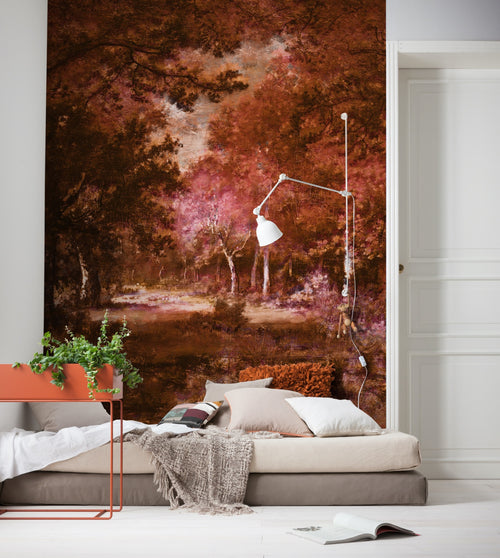 Komar Fotomural Tejido No Tejido Inx4 090 Autumna Rosso Interieur | Yourdecoration.es