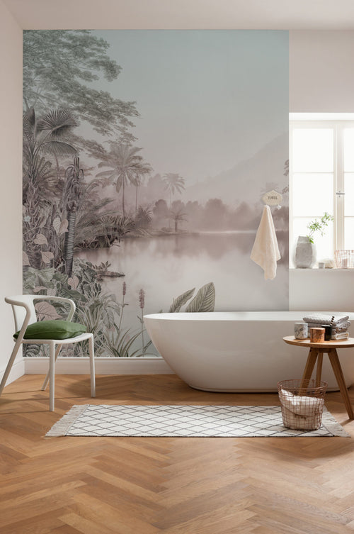 Komar Fotomural Tejido No Tejido x4 1022 Lac Des Palmiers Interieur | Yourdecoration.es