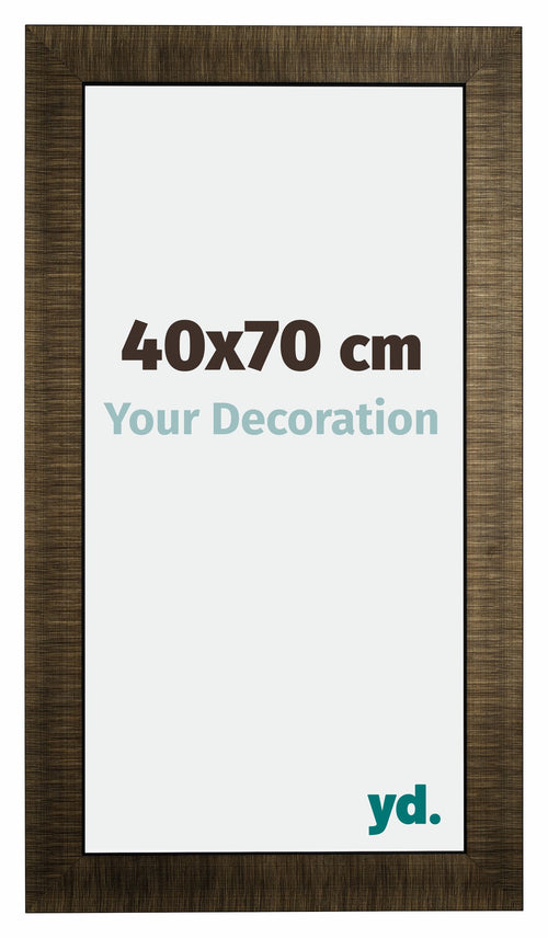 Leeds Madera Marco de Fotos 40x70cm Champan Cepillado Parte delantera Tamano | Yourdecoration.es