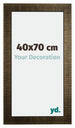 Leeds Madera Marco de Fotos 40x70cm Champan Cepillado Parte delantera Tamano | Yourdecoration.es